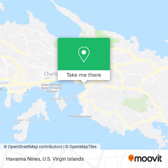 Mapa Havanna Nines