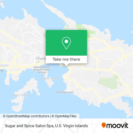 Mapa Sugar and Spice Salon Spa