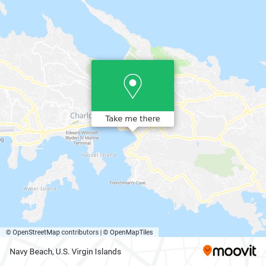 Mapa Navy Beach