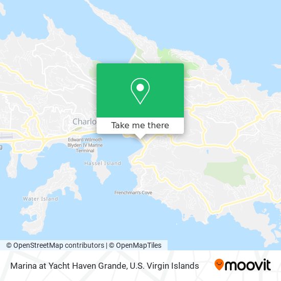 Mapa Marina at Yacht Haven Grande