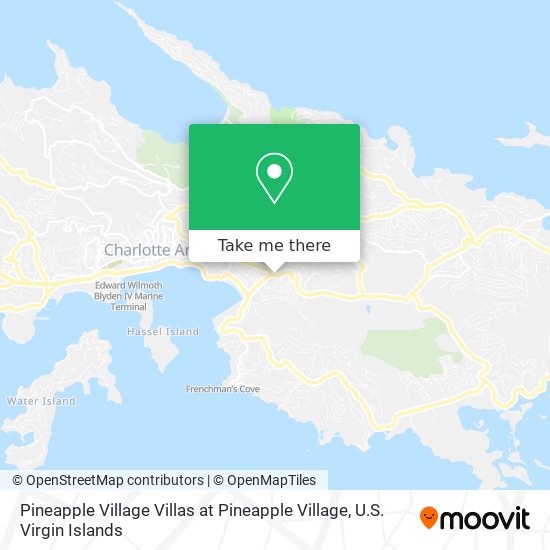 Pineapple Village Villas at Pineapple Village map