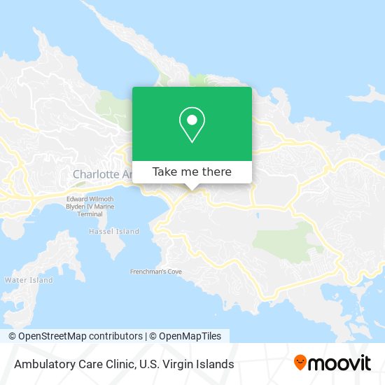 Ambulatory Care Clinic map