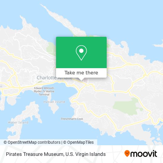 Pirates Treasure Museum map