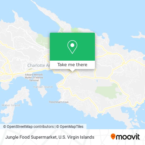 Mapa Jungle Food Supermarket