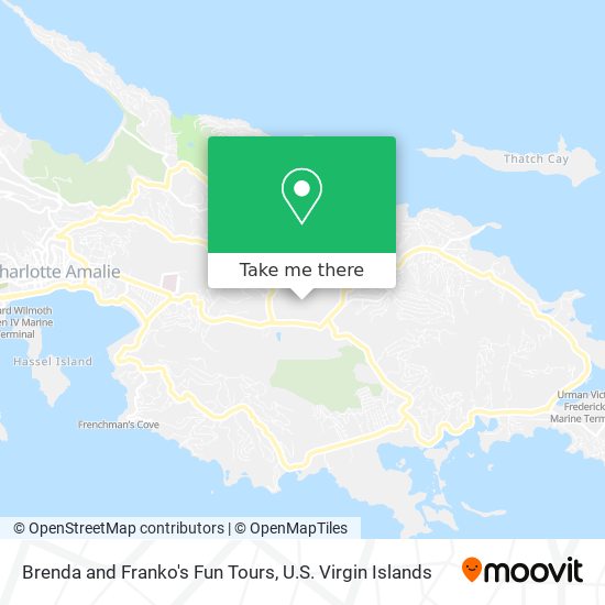 Brenda and Franko's Fun Tours map