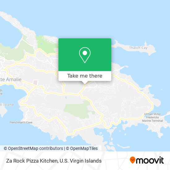 Mapa Za Rock Pizza Kitchen