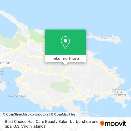 Best Choice Hair Care Beauty Salon, barbershop and Spa map