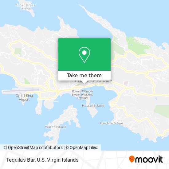 Tequila's Bar map
