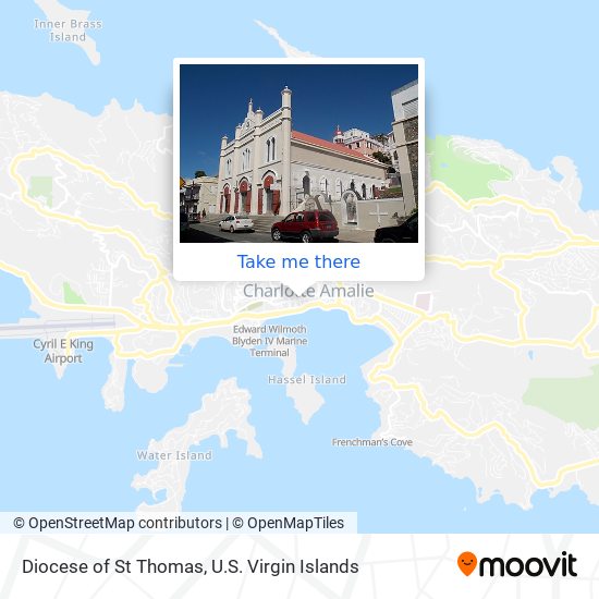 Diocese of St Thomas map