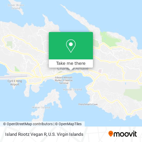 Island Rootz Vegan R map