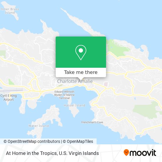 At Home in the Tropics map