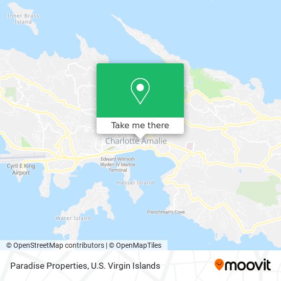 Paradise Properties map
