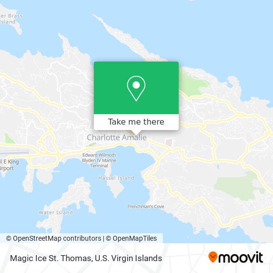 Magic Ice St. Thomas map