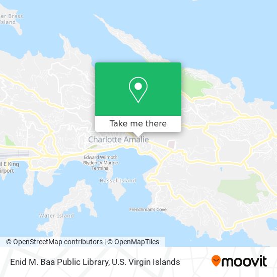 Enid M. Baa Public Library map