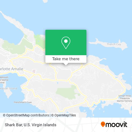 Shark Bar map