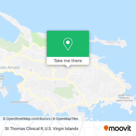 St Thomas Clinical R map