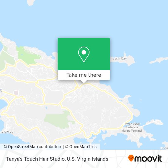 Tanya's Touch Hair Studio map