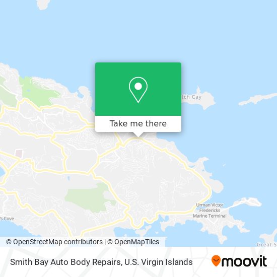 Smith Bay Auto Body Repairs map