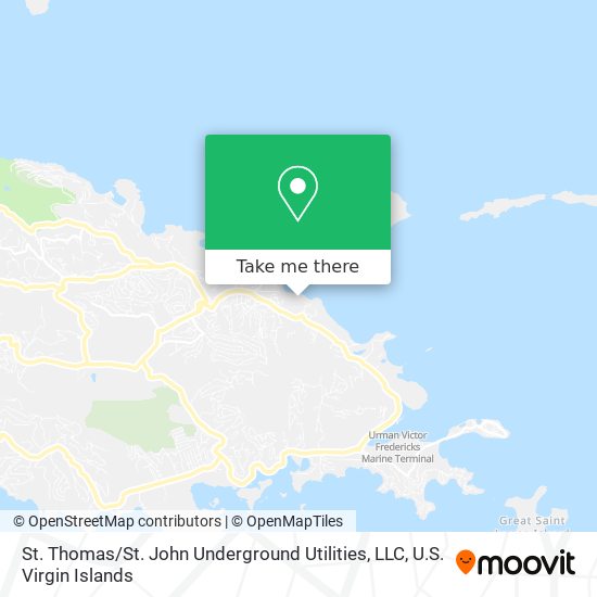 St. Thomas / St. John Underground Utilities, LLC map