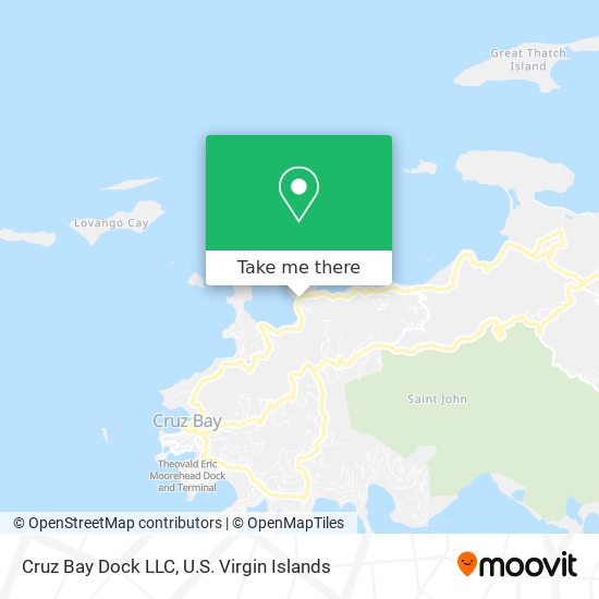 Cruz Bay Dock LLC map