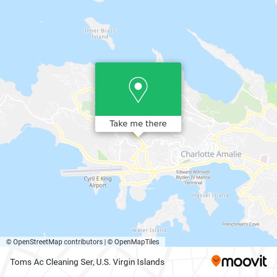 Toms Ac Cleaning Ser map
