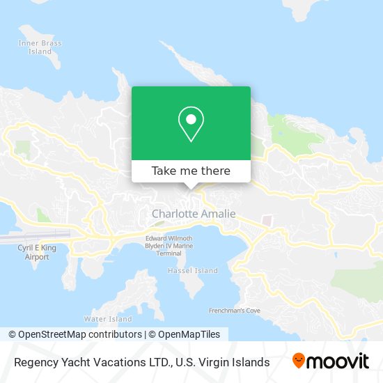Regency Yacht Vacations LTD. map