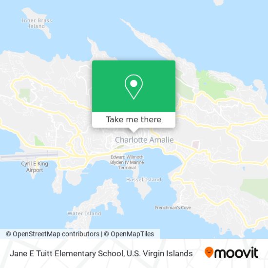 Jane E Tuitt Elementary School map