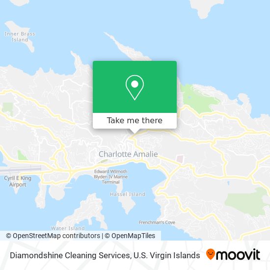 Diamondshine Cleaning Services map