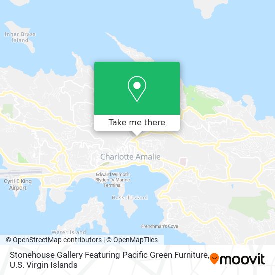 Stonehouse Gallery Featuring Pacific Green Furniture map