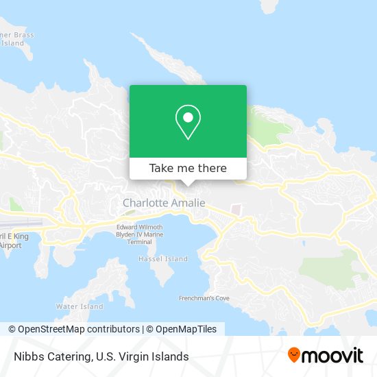 Nibbs Catering map