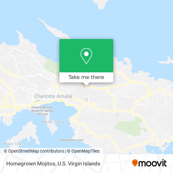 Mapa Homegrown Mojitos