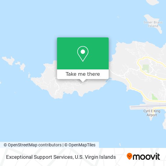 Exceptional Support Services map