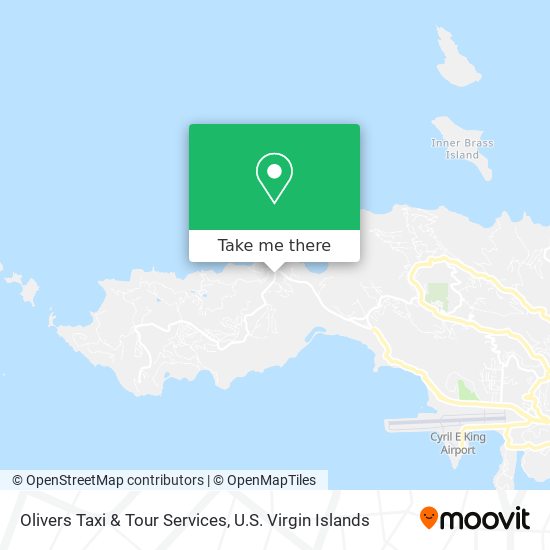 Olivers Taxi & Tour Services map