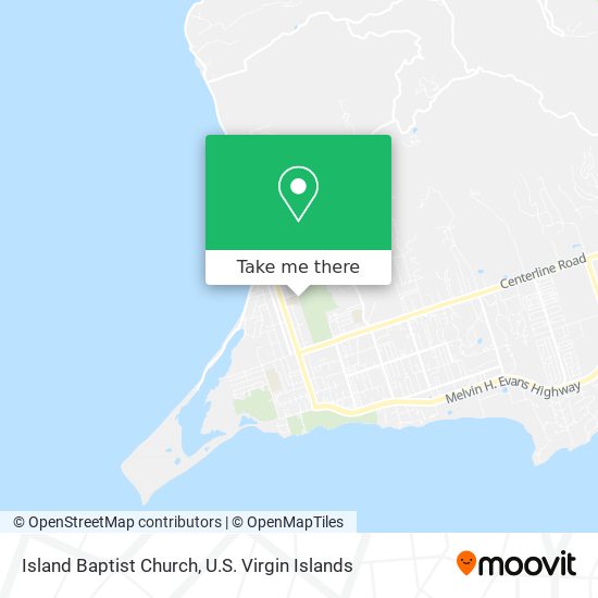 Island Baptist Church map