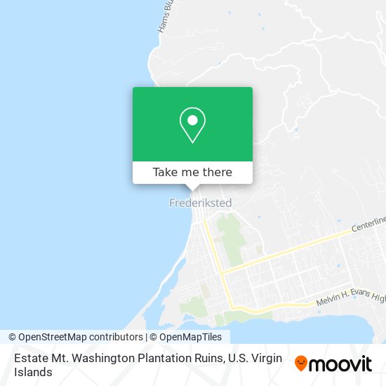 Estate Mt. Washington Plantation Ruins map