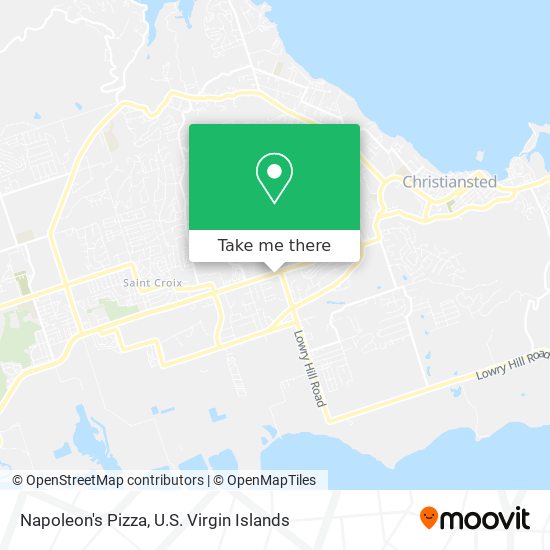 Mapa Napoleon's Pizza