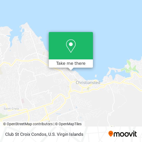Club St Croix Condos map