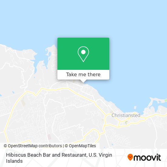 Mapa Hibiscus Beach Bar and Restaurant