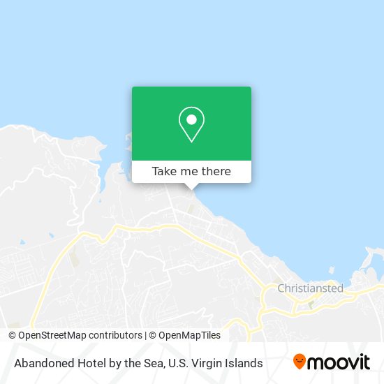 Abandoned Hotel by the Sea map