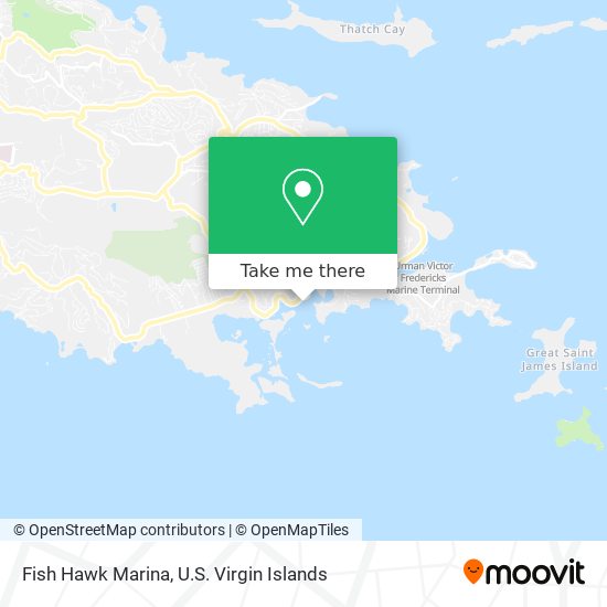 Fish Hawk Marina map