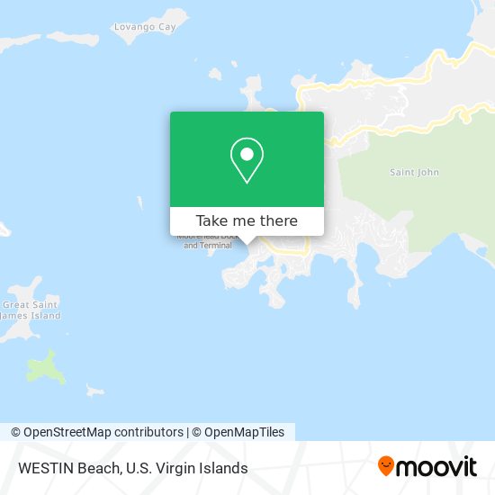 Mapa WESTIN Beach