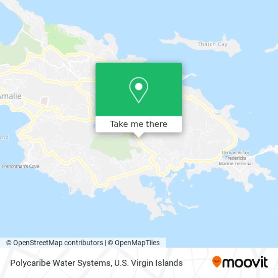 Mapa Polycaribe Water Systems