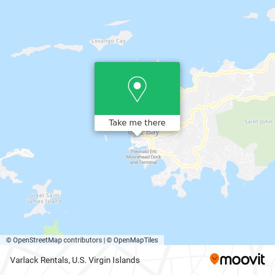 Varlack Rentals map