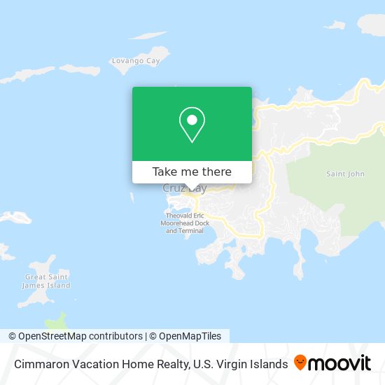 Cimmaron Vacation Home Realty map