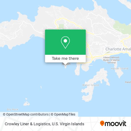 Crowley Liner & Logistics map