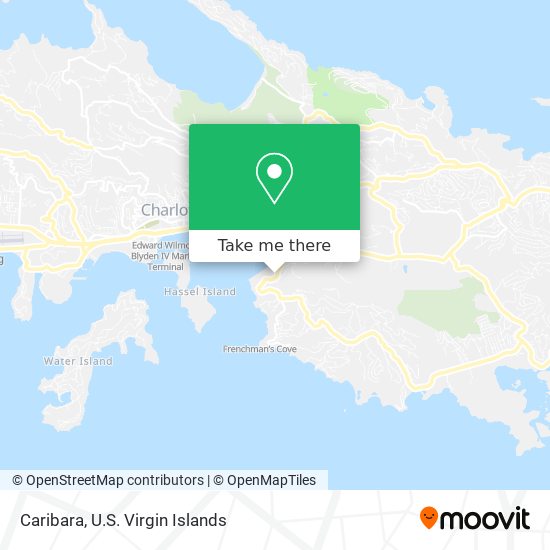 Caribara map