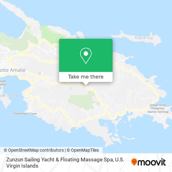 Zunzun Sailing Yacht & Floating Massage Spa map