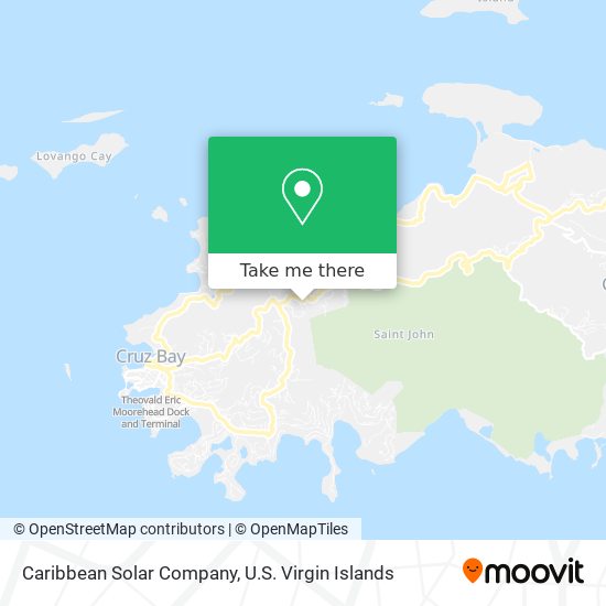 Mapa Caribbean Solar Company