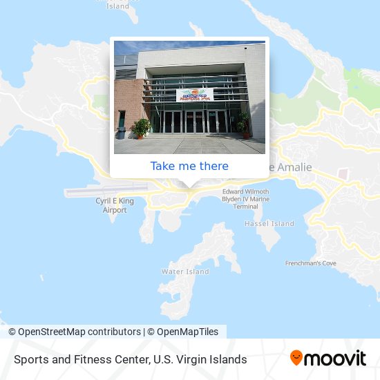 Sports and Fitness Center map