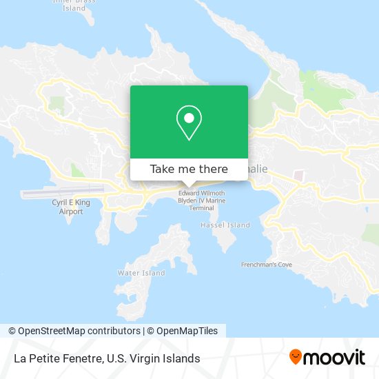 La Petite Fenetre map